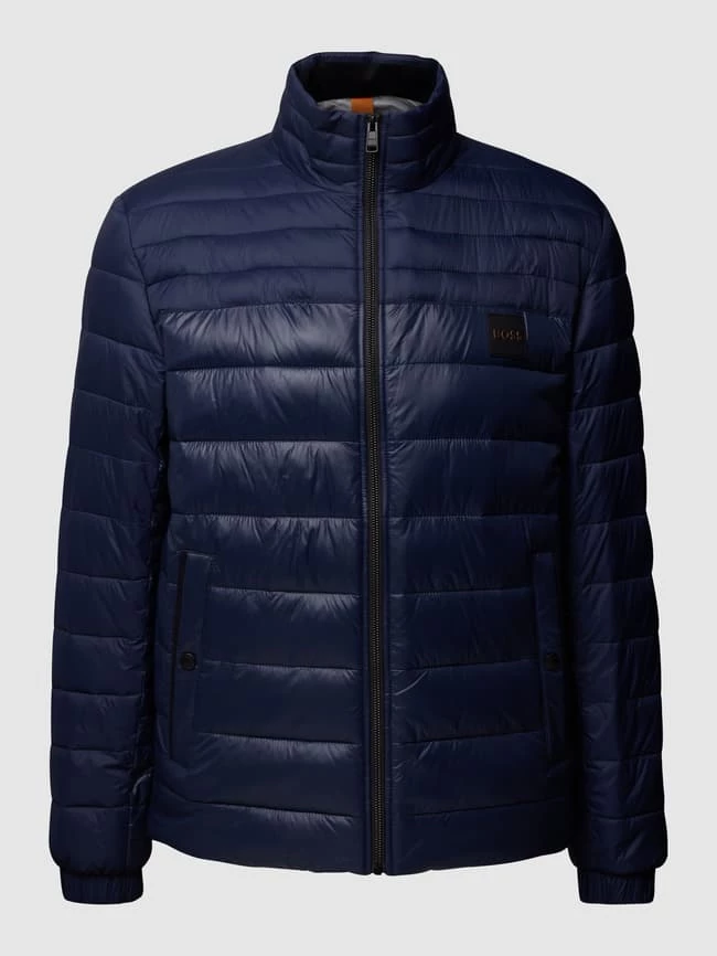Aktion ✔️ BOSS Casualwear Steppjacke Mit Label-Patch Modell 'Oden' - Marineblau ? 2 Aktion ✔️ BOSS Casualwear Steppjacke Mit Label-Patch Modell 'Oden' - Marineblau ? – Bild 2