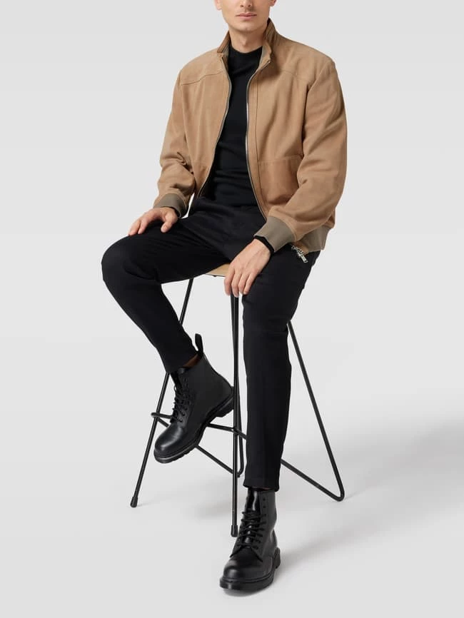 Beste Bewertungen von ? BOSS Lederjacke Mit Eingrifftaschen Modell 'Mika' - Beige ? 1 Beste Bewertungen von ? BOSS Lederjacke Mit Eingrifftaschen Modell 'Mika' - Beige ?