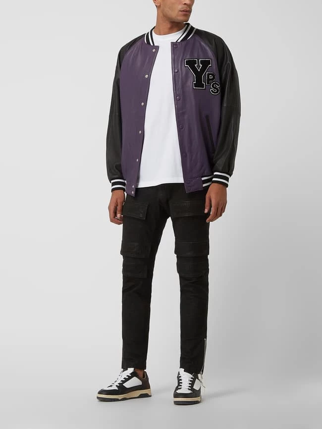 Coupon ? YOUNG POETS SOCIETY Oversized Blouson Aus Leder Modell 'Axl' - Lila ? 1 Coupon ? YOUNG POETS SOCIETY Oversized Blouson Aus Leder Modell 'Axl' - Lila ?