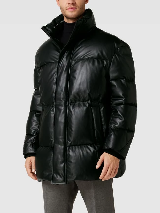 Top 10 ? Emporio Armani Daunenjacke Aus Echtem Leder - Schwarz ? 4 Top 10 ? Emporio Armani Daunenjacke Aus Echtem Leder - Schwarz ? – Bild 4