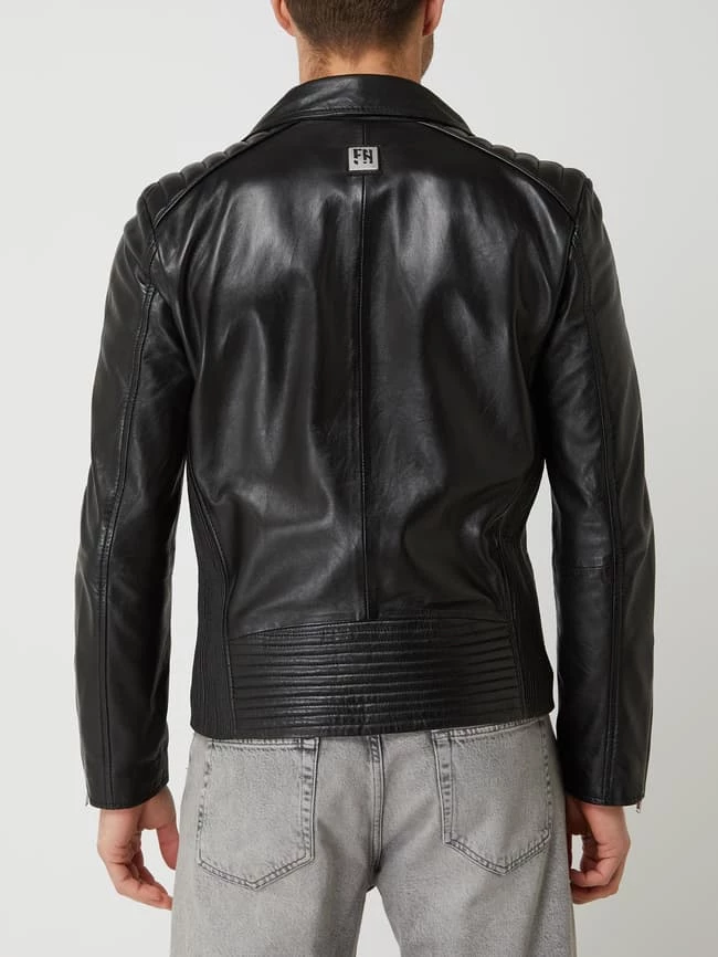 Bestpreis ? Freaky Nation Lederjacke Im Biker-Look Modell 'Cool Levi' - Schwarz ? 5 Bestpreis ? Freaky Nation Lederjacke Im Biker-Look Modell 'Cool Levi' - Schwarz ? – Bild 5