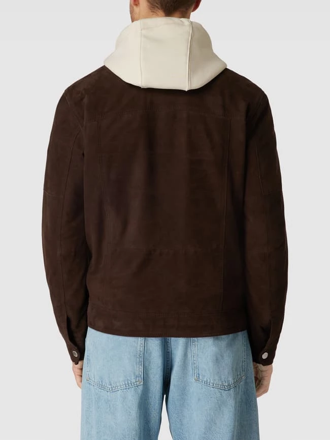 Bestes Angebot ❤️ Windsor Lederjacke Mit Kentkragen Modell 'Bareto' - Dunkelbraun ? 5 Bestes Angebot ❤️ Windsor Lederjacke Mit Kentkragen Modell 'Bareto' - Dunkelbraun ? – Bild 5