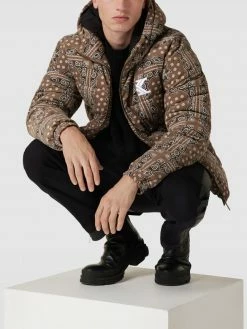 Bestes Angebot ? KARL KANI Steppjacke Aus Baumwolle Mit Paisley-Dessin - Mittelbraun ? -LACOSTE SHOP 65744l2a8534siq78ha50jq36cp32h2f75258i2j656j6h1n6143chi39t3l6k1i60q4kiid713l2k21ago36e9i6him8d9m69ijie9k71imco9l64q3geb16hijed1i6oqm4d8