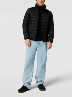 Blitzangebot ? Superdry Steppjacke Mit Stehkragen - Schwarz ✔️