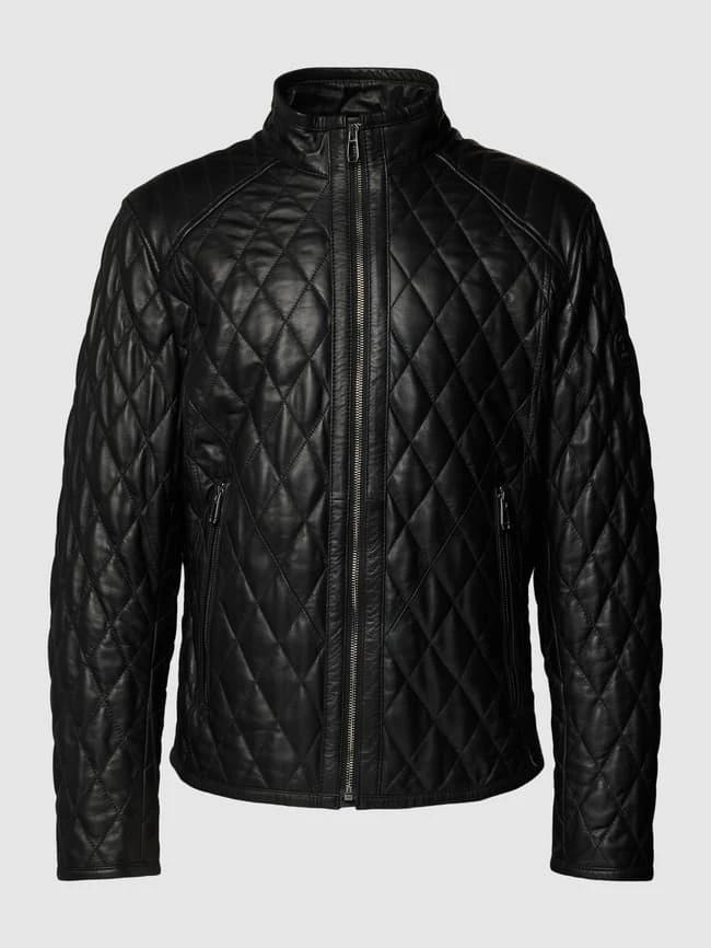 Großhandel ? JOOP! Collection Lederjacke Mit Label-Patch - Schwarz ⭐ 2 Großhandel ? JOOP! Collection Lederjacke Mit Label-Patch - Schwarz ⭐ – Bild 2