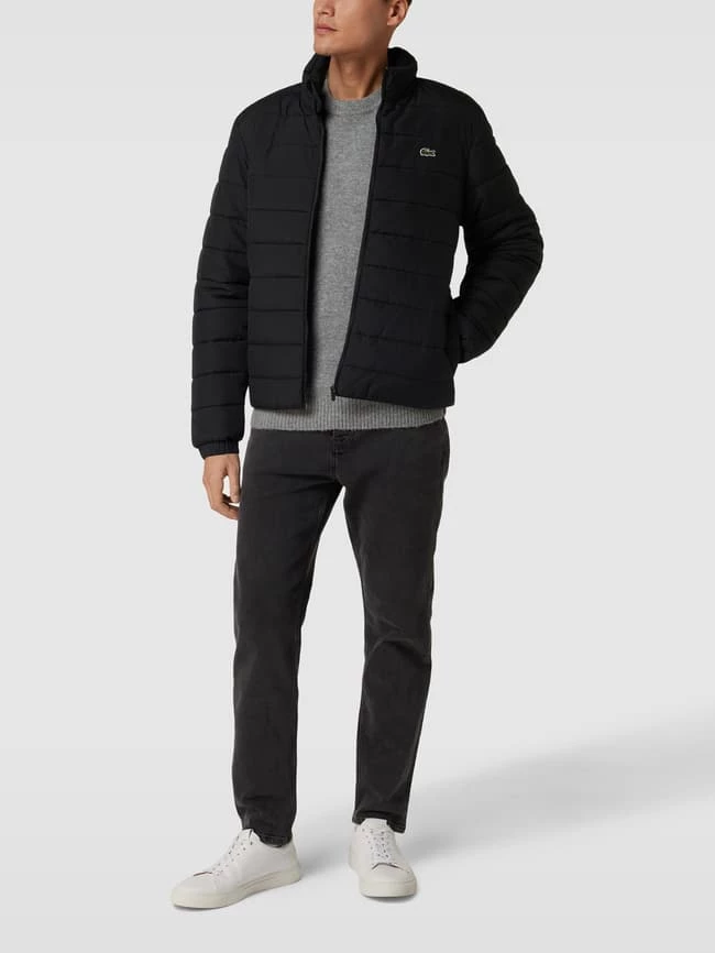 Bestpreis ? Lacoste Steppjacke Mit Label-Stitching Modell 'BLOUSON' - Schwarz ? 1 Bestpreis ? Lacoste Steppjacke Mit Label-Stitching Modell 'BLOUSON' - Schwarz ?