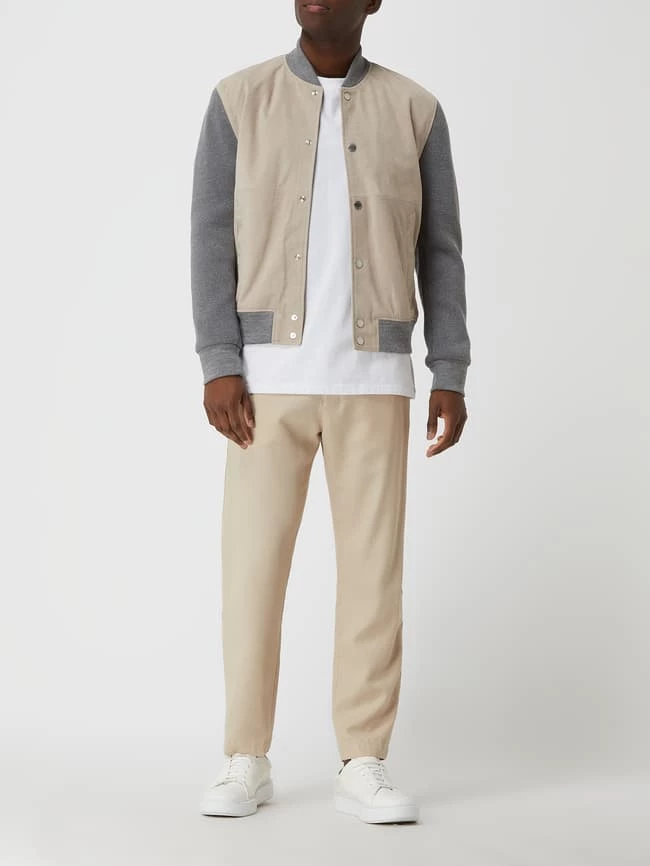 Am billigsten ✔️ Windsor Lederjacke Mit Kontrastärmeln Modell 'Livorno' - Beige ? 1 Am billigsten ✔️ Windsor Lederjacke Mit Kontrastärmeln Modell 'Livorno' - Beige ?