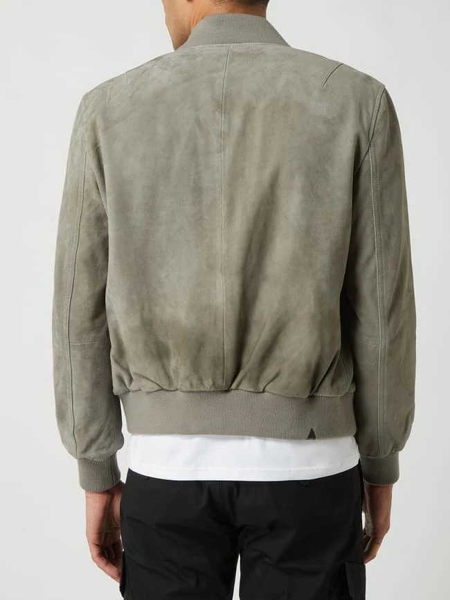 Schlussverkauf ? Denham Blouson Aus Veloursleder Modell 'Woodford' - Hellgrau ? 5 Schlussverkauf ? Denham Blouson Aus Veloursleder Modell 'Woodford' - Hellgrau ? – Bild 5