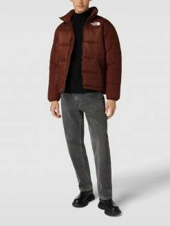 Budget ? The North Face Steppjacke Mit Logo-Stitching Modell 'HMLYN INSULATED JACKET' - Haselnuss Braun ✔️