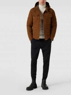 Rabatt ? Polo Ralph Lauren Steppjacke Aus Wildleder - Mittelbraun ?