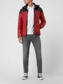 Besorgen ? Milestone Lederjacke Mit Kapuze Modell 'Trento' - Rot ?