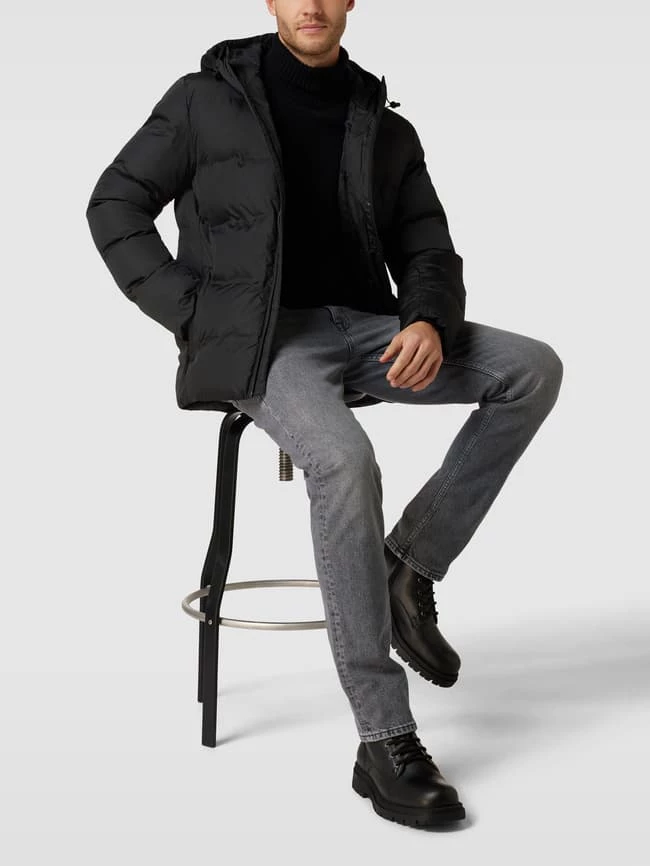 Blitzangebot ? CARS ? JEANS Steppjacke Mit Label-Patch Modell 'Zommy' - Schwarz ? 1 Blitzangebot ? CARS ? JEANS Steppjacke Mit Label-Patch Modell 'Zommy' - Schwarz ?