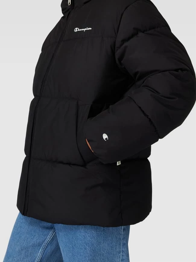 Bestes Angebot ? CHAMPION Steppjacke Mit Kapuze - Schwarz ? 3 Bestes Angebot ? CHAMPION Steppjacke Mit Kapuze - Schwarz ? – Bild 3