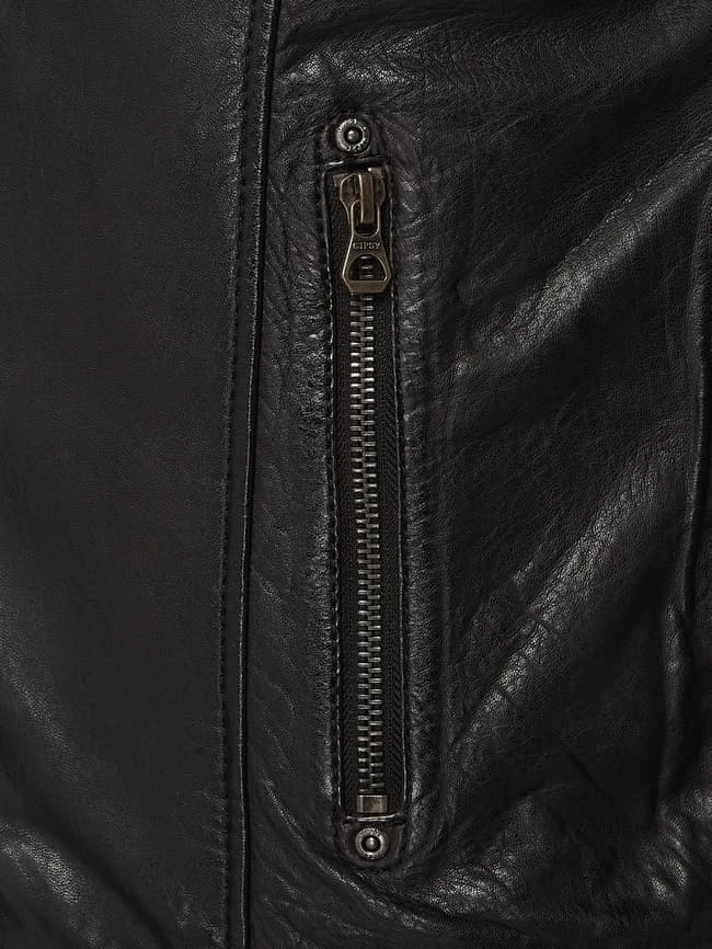 Schlussverkauf ? Gipsy PLUS SIZE Lederjacke Aus Schafsleder - Schwarz ? 3 Schlussverkauf ? Gipsy PLUS SIZE Lederjacke Aus Schafsleder - Schwarz ? – Bild 3