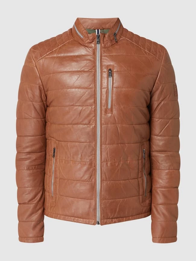 Schlussverkauf ? BULL & BERRY Lederjacke Aus Lammnappa Modell 'Stephan' - Schwarz ✨ 2 Schlussverkauf ? BULL & BERRY Lederjacke Aus Lammnappa Modell 'Stephan' - Schwarz ✨ – Bild 2