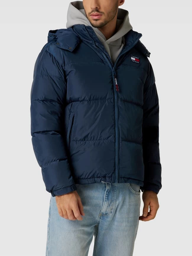 Bestpreis ? Tommy ? Jeans Daunenjacke Mit Label-Detail - Dunkelblau ? 4 Bestpreis ? Tommy ? Jeans Daunenjacke Mit Label-Detail - Dunkelblau ? – Bild 4