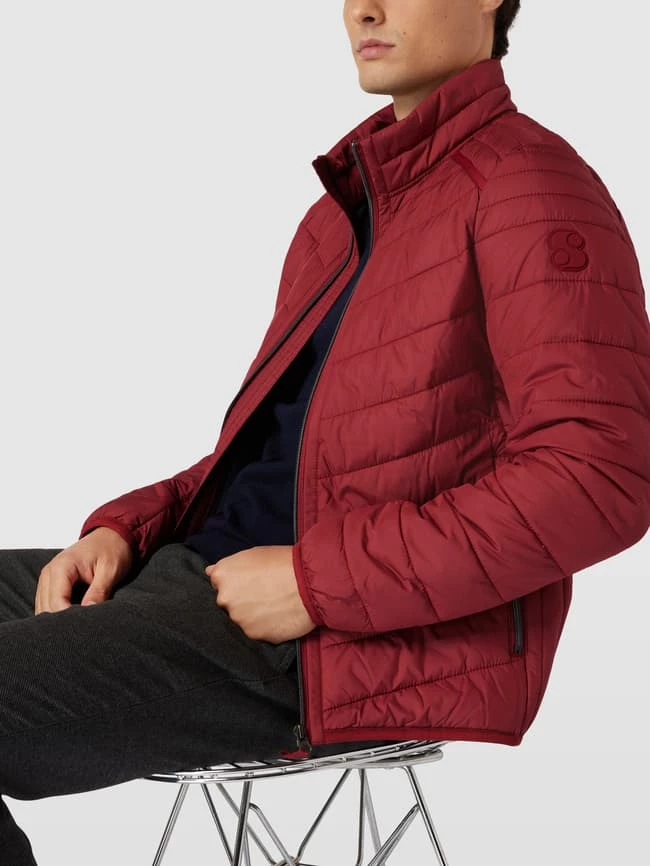 Schlussverkauf ✔️ S.Oliver RED LABEL Steppjacke Mit Reißverschlusstaschen Modell 'Lightdown' - Rot ⌛ 3 Schlussverkauf ✔️ S.Oliver RED LABEL Steppjacke Mit Reißverschlusstaschen Modell 'Lightdown' - Rot ⌛ – Bild 3