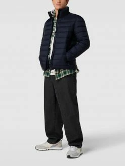 Neu ? Superdry Steppjacke Mit Stehkragen - Marineblau ?