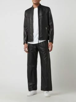 Budget ❤️ YOUNG POETS SOCIETY Lederjacke Aus Schafsleder Modell 'Lian' - Schwarz ?