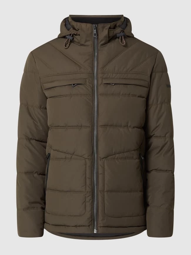Bestpreis ? Bugatti Steppjacke Mit Abnehmbarer Kapuze - Olivgrün ? 2 Bestpreis ? Bugatti Steppjacke Mit Abnehmbarer Kapuze - Olivgrün ? – Bild 2