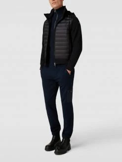 Blitzangebot ✔️ Paul & Shark Sweatjacke Mit Daunen-Federn-Füllung Modell 'Cardigan Zip' - Schwarz ?