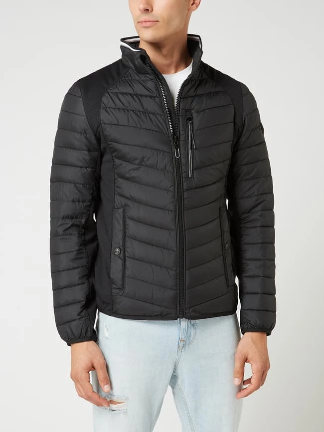 Bestpreis ? Tom Tailor Steppjacke Mit Stehkragen - Wasserabweisend - Schwarz ✨ 4 Bestpreis ? Tom Tailor Steppjacke Mit Stehkragen - Wasserabweisend - Schwarz ✨ – Bild 4