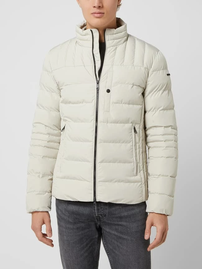 Neu ⭐ Geox Steppjacke Mit Stehkragen - Wasserabweisend - Kitt ? 4 Neu ⭐ Geox Steppjacke Mit Stehkragen - Wasserabweisend - Kitt ? – Bild 4