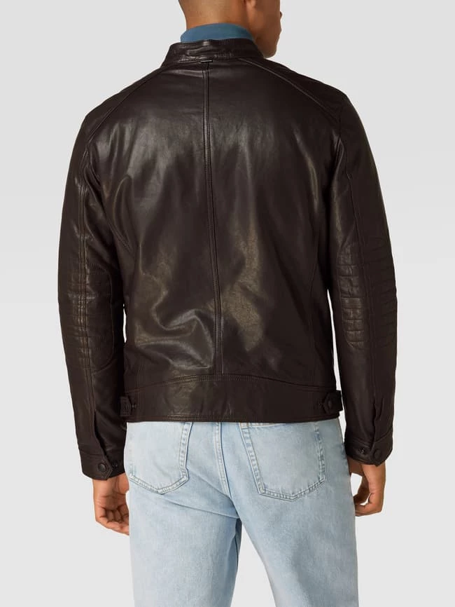 Beste Bewertungen von ? JOOP! Collection Lederjacke Mit Stehkragen Modell 'Peel' - Dunkelbraun ? 5 Beste Bewertungen von ? JOOP! Collection Lederjacke Mit Stehkragen Modell 'Peel' - Dunkelbraun ? – Bild 5