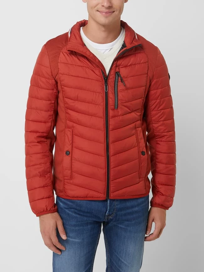 Angebote ⌛ Tom Tailor Steppjacke Mit Stehkragen - Wasserabweisend - Rot ? 4 Angebote ⌛ Tom Tailor Steppjacke Mit Stehkragen - Wasserabweisend - Rot ? – Bild 4