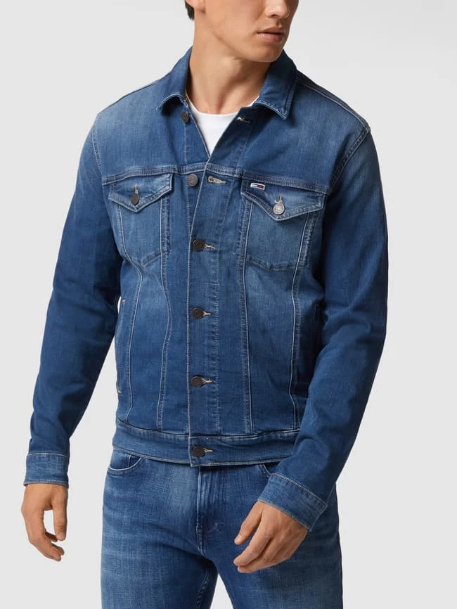 Budget ? Tommy ? Jeans Regular Fit ? Jeansjacke Mit Stretch-Anteil Modell 'Trucker' - ? Jeans ❤️ 4 Budget ? Tommy ? Jeans Regular Fit ? Jeansjacke Mit Stretch-Anteil Modell 'Trucker' - ? Jeans ❤️ – Bild 4