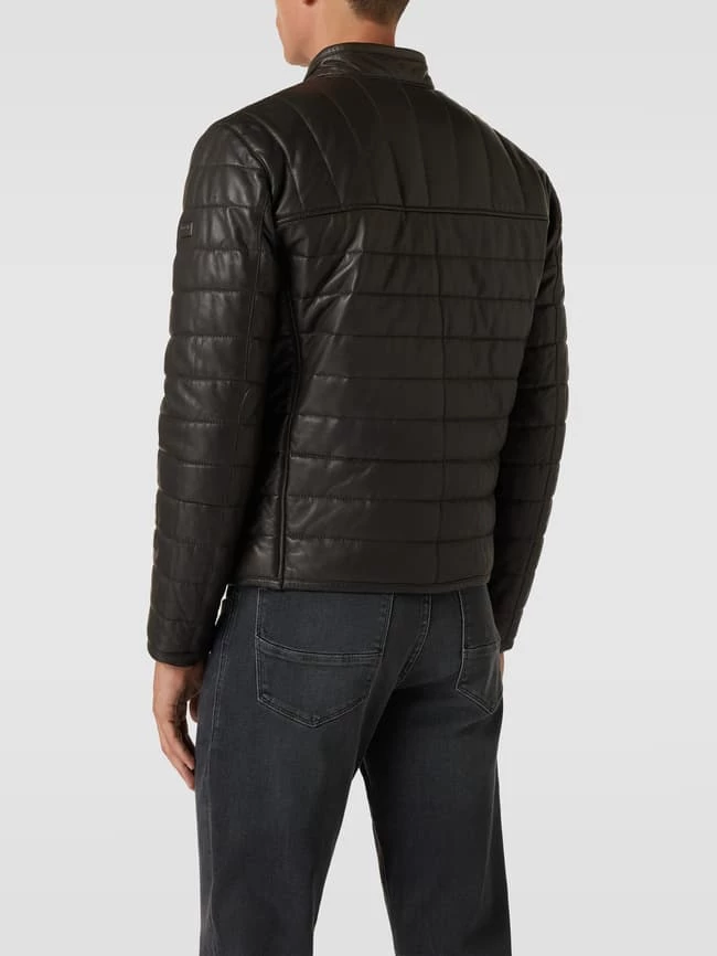 Großhandel ? JOOP! ? Jeans Lederjacke Mit Label-Details - Olivgrün ⌛ 5 Großhandel ? JOOP! ? Jeans Lederjacke Mit Label-Details - Olivgrün ⌛ – Bild 5