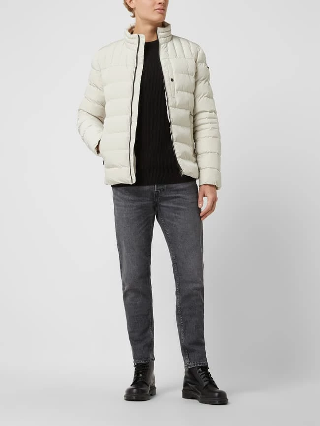 Neu ⭐ Geox Steppjacke Mit Stehkragen - Wasserabweisend - Kitt ? 1 Neu ⭐ Geox Steppjacke Mit Stehkragen - Wasserabweisend - Kitt ?