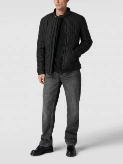 Neu ? Guess Steppjacke Mit Stehkragen - Schwarz ?