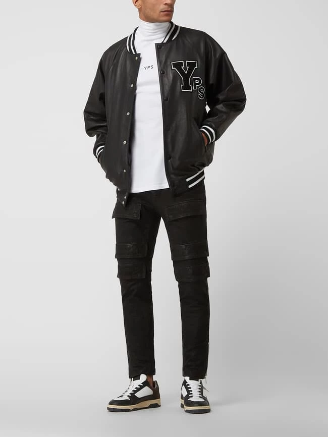 Top 10 ✔️ YOUNG POETS SOCIETY Oversized Blouson Aus Leder Modell 'Axl' - Schwarz ⭐ 1 Top 10 ✔️ YOUNG POETS SOCIETY Oversized Blouson Aus Leder Modell 'Axl' - Schwarz ⭐