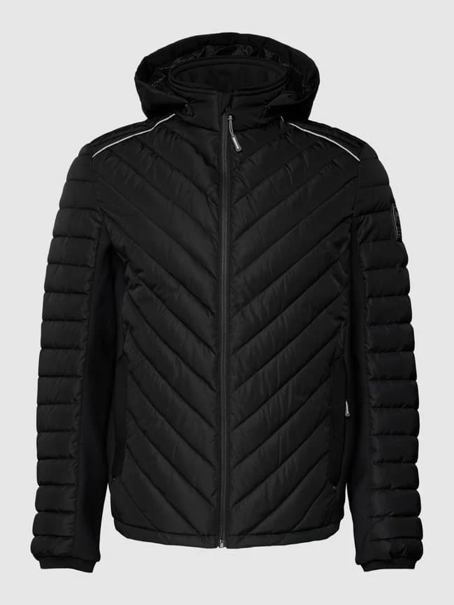 Bester Verkauf ? MCNEAL Steppjacke Mit Abnehmbarer Kapuze - Schwarz ? 2 Bester Verkauf ? MCNEAL Steppjacke Mit Abnehmbarer Kapuze - Schwarz ? – Bild 2