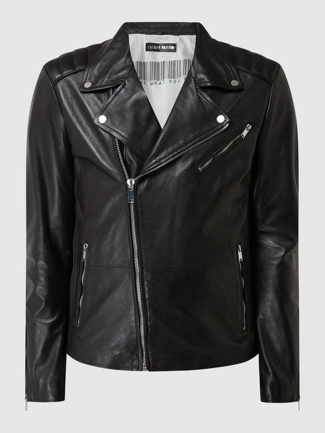 Bestpreis ? Freaky Nation Lederjacke Im Biker-Look Modell 'Cool Levi' - Schwarz ? 2 Bestpreis ? Freaky Nation Lederjacke Im Biker-Look Modell 'Cool Levi' - Schwarz ? – Bild 2