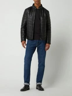 Billig ✔️ JOOP! ? Jeans Steppjacke Aus Lammleder Modell 'Kelmo' - Schwarz ?