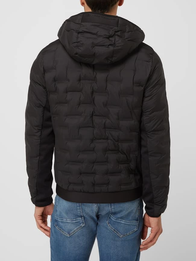 Auslauf ? Tom Tailor Steppjacke Mit Abnehmbarer Kapuze - Wasserabweisend - Schwarz ? 6 Auslauf ? Tom Tailor Steppjacke Mit Abnehmbarer Kapuze - Wasserabweisend - Schwarz ? – Bild 6