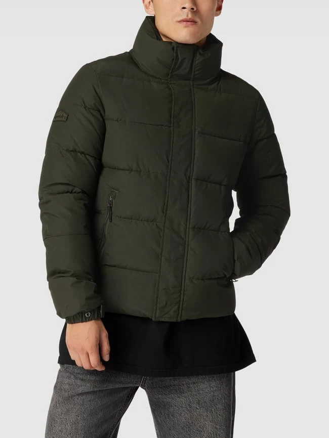 Bestpreis ? Superdry Steppjacke Mit Stehkragen - Olivgrün ❤️ 4 Bestpreis ? Superdry Steppjacke Mit Stehkragen - Olivgrün ❤️ – Bild 4
