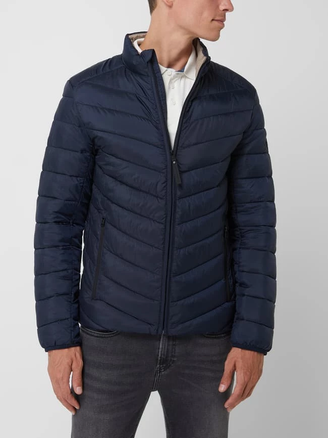 Besorgen ? Tom Tailor Light-Steppjacke Mit Stehkragen - Wasserabweisend - Marineblau ? 4 Besorgen ? Tom Tailor Light-Steppjacke Mit Stehkragen - Wasserabweisend - Marineblau ? – Bild 4