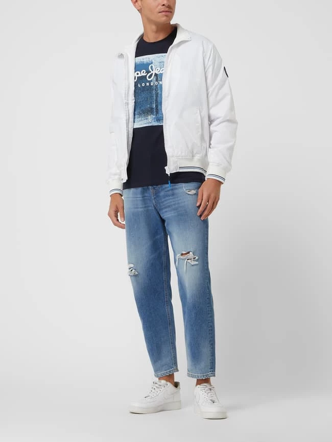 Bestes Angebot ⭐ Pepe ? Jeans Blouson Mit Reißverschlusstaschen Modell 'Jake' - Weiß ? 1 Bestes Angebot ⭐ Pepe ? Jeans Blouson Mit Reißverschlusstaschen Modell 'Jake' - Weiß ?
