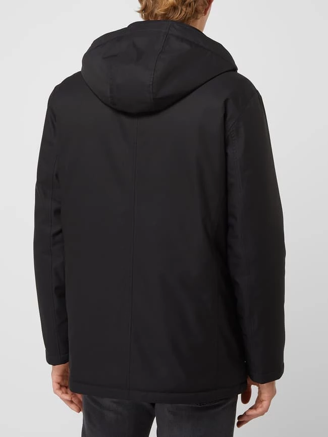 Brandneu ? Bugatti Jacke Mit Abnehmbarer Kapuze - Schwarz ? 5 Brandneu ? Bugatti Jacke Mit Abnehmbarer Kapuze - Schwarz ? – Bild 5