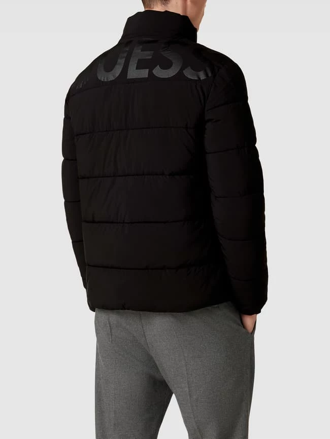 Neu ✨ Guess Steppjacke Mit Label-Details Modell 'PUFFA' - Schwarz ✨ 5 Neu ✨ Guess Steppjacke Mit Label-Details Modell 'PUFFA' - Schwarz ✨ – Bild 5