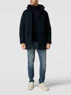 Bestes Angebot ? Tommy Hilfiger Daunenjacke Mit Brusttaschen Modell 'ROCKIE' - Marineblau ?