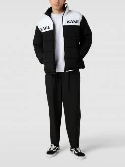 Bestpreis ? KARL KANI Jacke Mit Label-Stitching Modell 'Retro' - Schwarz ?