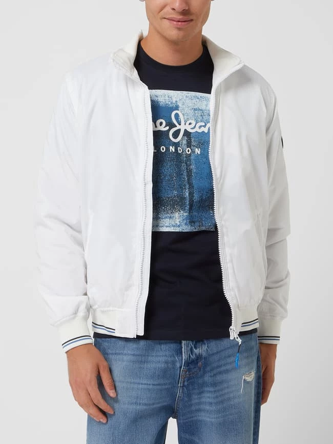 Bestes Angebot ⭐ Pepe ? Jeans Blouson Mit Reißverschlusstaschen Modell 'Jake' - Weiß ? 4 Bestes Angebot ⭐ Pepe ? Jeans Blouson Mit Reißverschlusstaschen Modell 'Jake' - Weiß ? – Bild 4