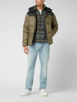 Besorgen ✨ Columbia Steppjacke Mit Kapuze - Olivgrün ⌛