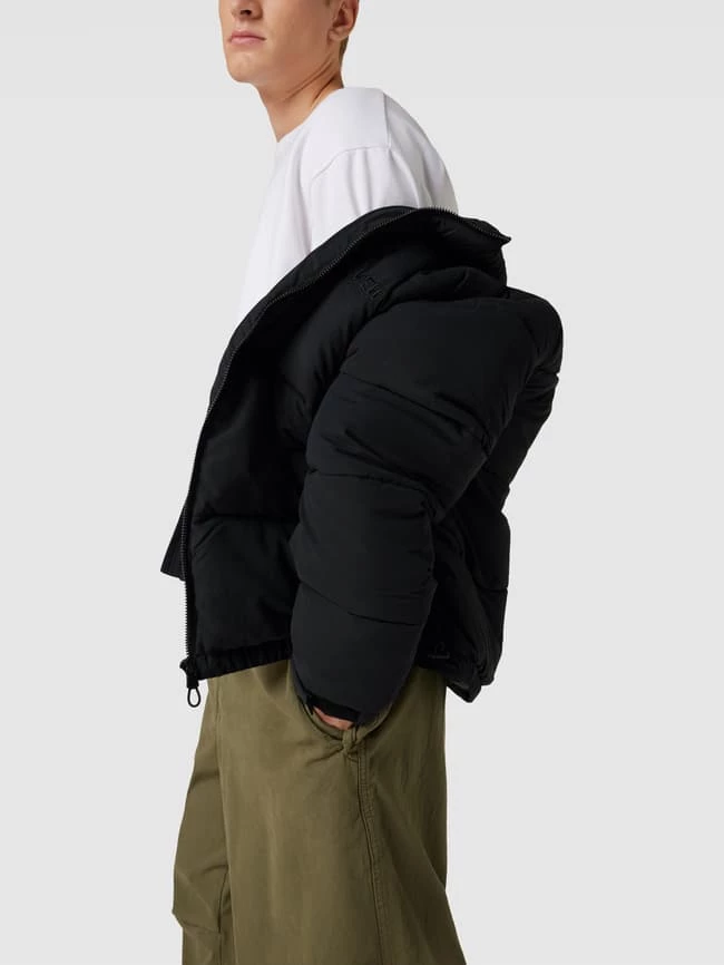 Großhandel ? REVIEW Steppjacke Mit Label-Stitching - Schwarz ✨ 3 Großhandel ? REVIEW Steppjacke Mit Label-Stitching - Schwarz ✨ – Bild 3