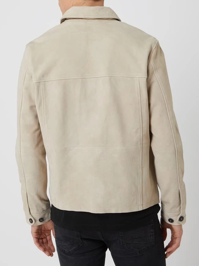 Bestpreis ? Selected Homme Lederjacke Mit Umlegekragen Modell 'Carter' - Offwhite ⌛ 5 Bestpreis ? Selected Homme Lederjacke Mit Umlegekragen Modell 'Carter' - Offwhite ⌛ – Bild 5