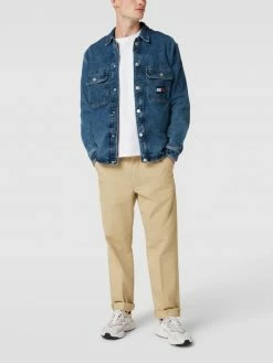 Auslauf ? Tommy ? Jeans ? Jeansjacke Mit Label-Patch Modell 'UTILITY ? SHIRT JACKET' - ? Jeans ?